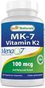 Parimad looduslikud MK-7 vitamiinid K2 100 mcg 120 Vcaps