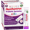 FloraTummys Probiootikumid lastele: 30 maitsevaba pulbri pakendit, toiduallergeenide vaba, mitte-piimane, gluteenivaba, suhkruvaba, mitte-GMO, vegan