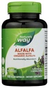 Nature's Way Alfalfa, valmistatud orgaanilise lutserniga, 1,215 mg 3-kapsli portsjoni kohta, Alfalfa taimekapsel, Gluteenivaba, vegan, 100 kapslit (pakendamine võib varieeruda)