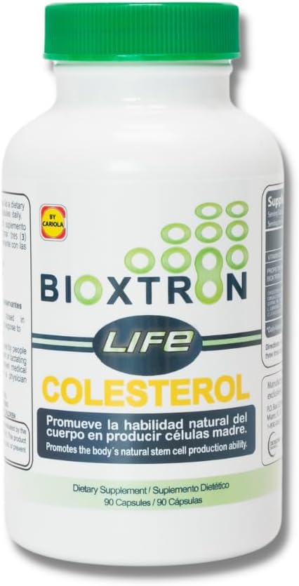 Bioxtron Life Kolesterool Looduslik AFA tüvirakkude täiendamine - tüvirakkude tootmine - immuunsüsteemi tugi - toetab kolesterooli taset - toetab liigeseid ja lihaseid - 90 kapslit