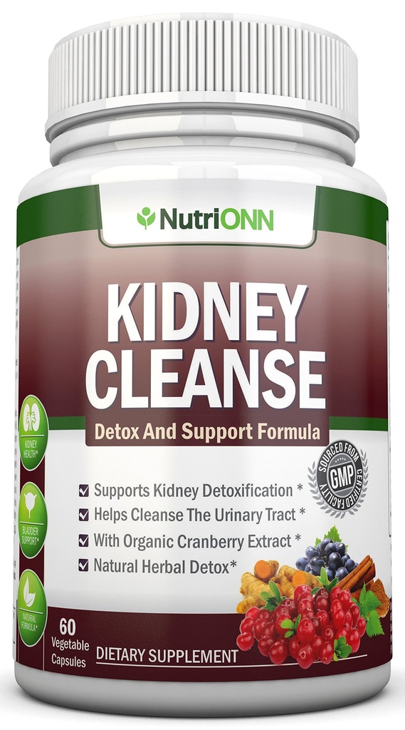 KIDNEY CLEANSE - kuseteede, põie ja neerude detox ja tugi - kõik looduslikud taimsed toidulisandid orgaanilise Jõhvika, Astragaluse, kurkumi, kuldrooda, kruusajuure, kadaka ja muuga
