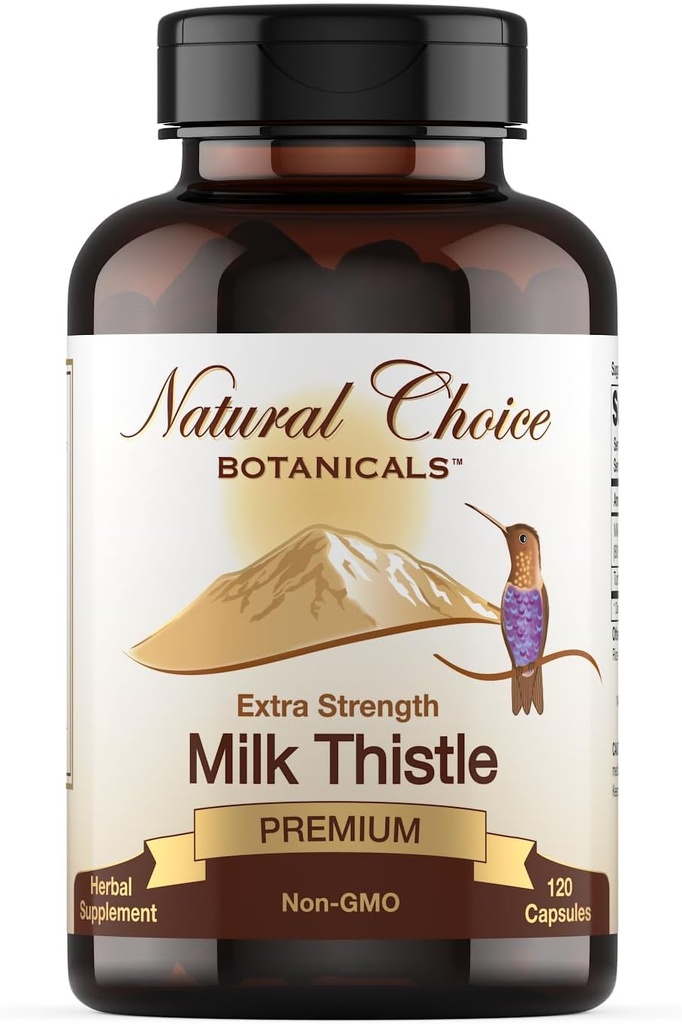 Piimaohaka ekstrakt (80% silümariini flavonoidid) Plus kurkum - 120 kapslit