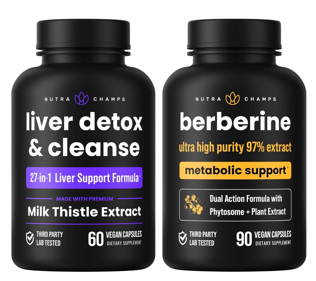 NutraChamps Maksapuhastus- ja detoxkapslid