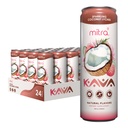 MITRA-9 botaanilised joogid - kookospähkli Lychee Sparkling Kava Drink koos Kava juureekstraktiga - meeleolu parandaja - taimepõhine - soodustab looduslikku rahu ja selgust (12 Fl. Oz) (24)