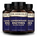 Dr Mercola Lumbrokinase Ensüümid - hilinenud vabanemine valem - toidulisand südame-veresoonkonna ja energia toetamiseks - mitte-GMO, gluteenivaba ja sojavaba - 30 kapslit (30 serveerimist), 3 pakendit