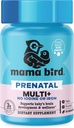 Parim Nest Wellness Mama Bird Sünnieelne Multi Plus Jood & Rauavaba - Sünnieelne Vitamiin Aju Ja Seedetrakti Tervis - Vegan Multivitamiin Metüülfolaadi, Probiootikumid & Rohkem - 30 Caplets