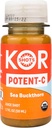 KOR Shots Sea Buckthorn ja Baobab Shot - 1,7 Fl Oz - Potent C - Superfoods C-vitamiini Shot - USDA sertifitseeritud orgaaniline