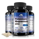 Kaaliummagneesiumlisandiga 1000mg, suure neeldumisega magneesiumkaaliumtsinkaspartaat (90 kapslit)
