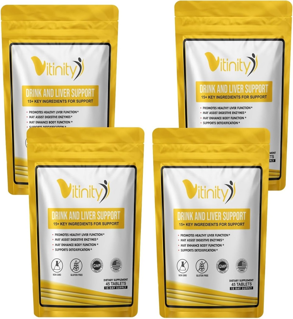 Anti Drink Support Supplement-15 + põhikoostisosad iha tugi, Maksa Tervis, Kudzu, Piimaohakas, Püha Basiilik, DHM, Kõik looduslik puhastamine,Gradual Reduction, Toitainete Replenisher tabletid (60 päeva)
