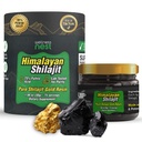 Wellness Nest Gold Grade Pure Himalayan Shilajit Vaik: Ultimate Potency for Men & Women - 24k Gold, 75%+ Fulvic Acid, Lab Test Report Kaasatud - 30g (1 Pack), 75 Servings