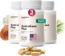 Toitunud AndroEase Plus - Natural Balance Supplement for Women - Vegan Formula koos tsink & Saw Palmetto - 180 kapslit igapäevaseks heaoluks ja elujõuks - valmistatud USA-s