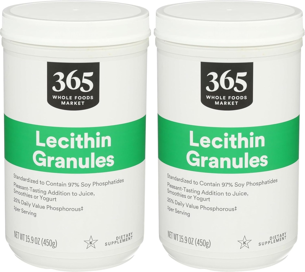 365 poolt kogu toiduturg, letsitiini graanulid, 15,9 Ounce (pakk 2)