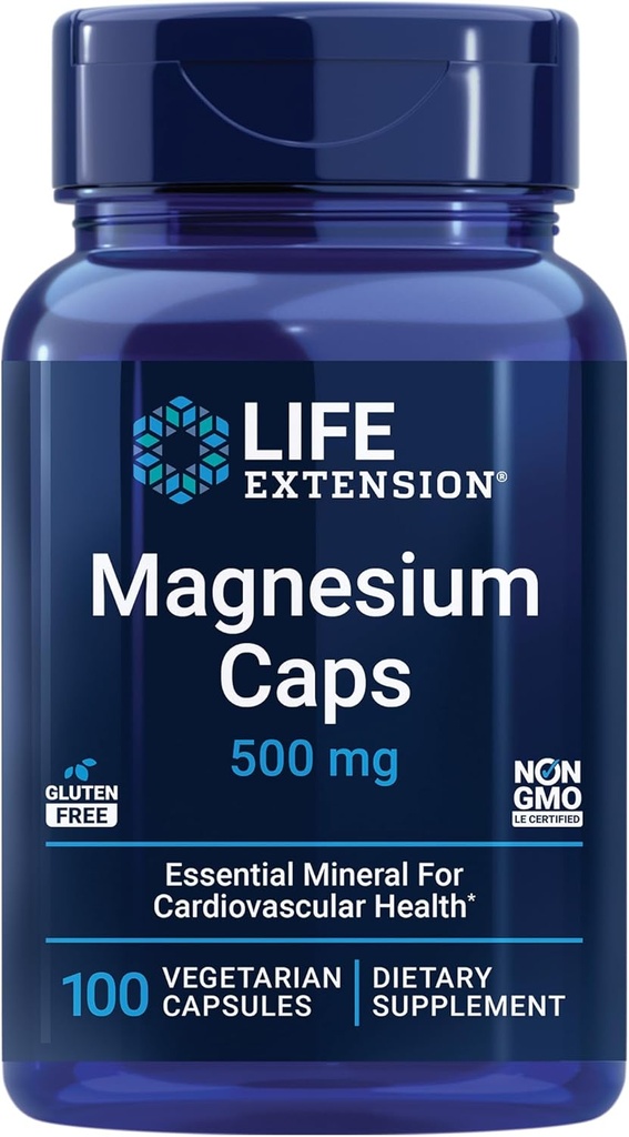Elu pikendamine Super Vitamiin E 268mg Südame aju Immuunsus Magneesium 500mg Südame luud Metabolism Kapslid Komplekt