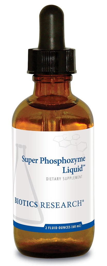 Biotics Research Super Phosphozyme Vedel– Fosfor vedelas, elektrolüütides, tervetes luudes ja hammastes, valgu tootmine, energiatoetus, 40 mg/Drop, 2 Fl Oz