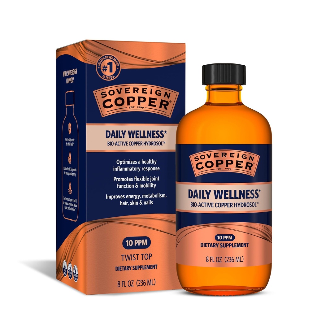 Suveräänne vask Bioaktiivne vaskhüdrosool, 8oz