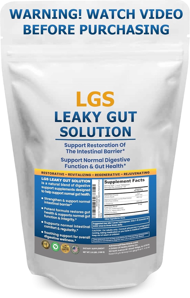 Lekkeline soolestiku remont w/L glutamiin ja prebiootikumid - soolestiku taastamine, lekkiv soolestiku tervise pulber - lekkiv soolestiku paranduslisandid IBS-ile, seedeelundite taastamine ja soolestiku loputustoetus - sisaldab soolestiku abiraamatut