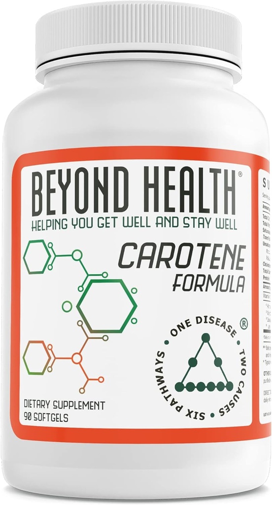 Beyond Health Carotene Formula 90 Softgels - täiendus infundeeritud karotenoidid