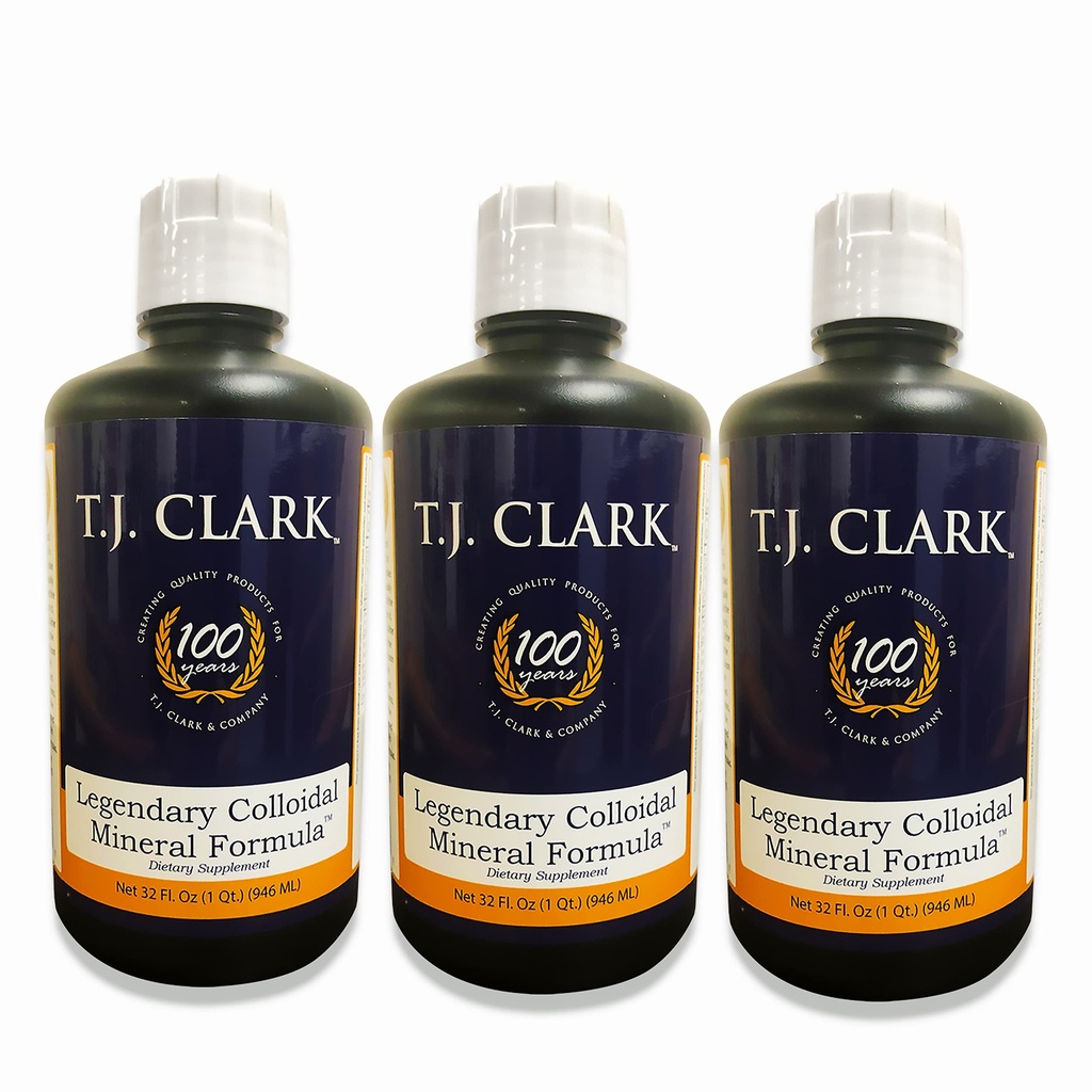 T.J. Clark Legendaarne Kolloidne Mineral Formula 32 fl. oz. (3 Pack) poolt T.J. Clark