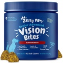 Zesty Käpad Silmalisa koertele - Visioonitugi Antioksüdantidega & Omega 3 Rasvhapped - 90 närimist