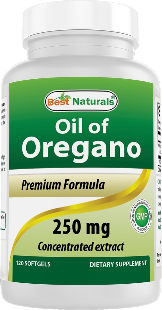Parim looduslik oreganoõli 250 Mg Softgels, 120Count