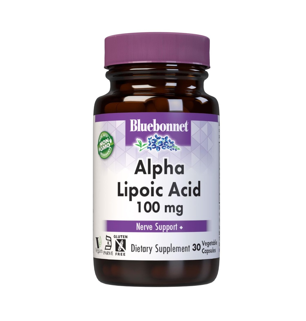 BLUEBONNETITÖÖTLUS ALPHA LIPOILHAPE 100 mg