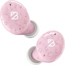 Back Bay Audio Tempo 30 traadita kõrvaklapid väikestele kõrvadele - auhinnatud heli, higikindel Bluetooth kõrvaklapid, mugavad kõrvaklapid naistele, roosad kõrvaklapid väikesed kõrvakanalid, pikad patarei kõrvaklapid