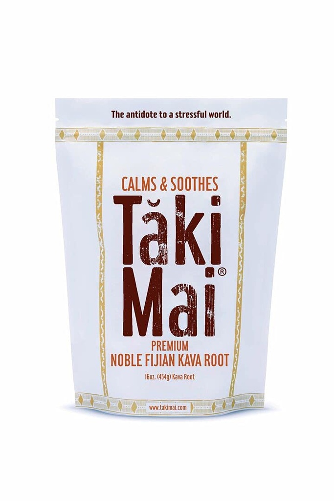 Taki Mai Noble Kava Root Powder 16oz – autentne traditsiooniline Grind, loomulik õhtune lõõgastus, rahulikud ööd ja rahulikud rituaalid, 100% puhas üllas kava
