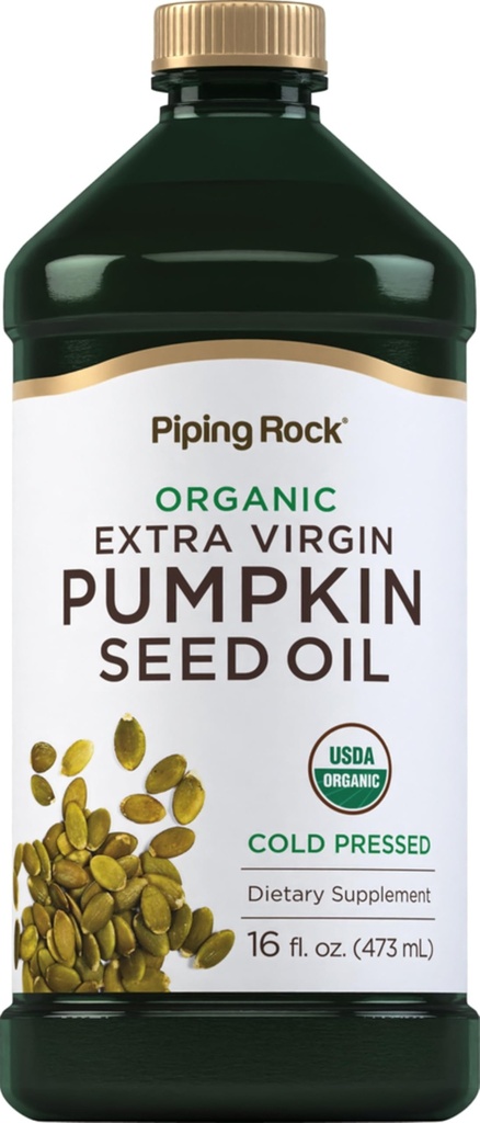 Torukivi Kõrvitsaseemneõli Orgaaniline Külm Pressitud | 16 Fl Oz | Extra Virgin, Non-GMO, Gluteenivaba Lisand