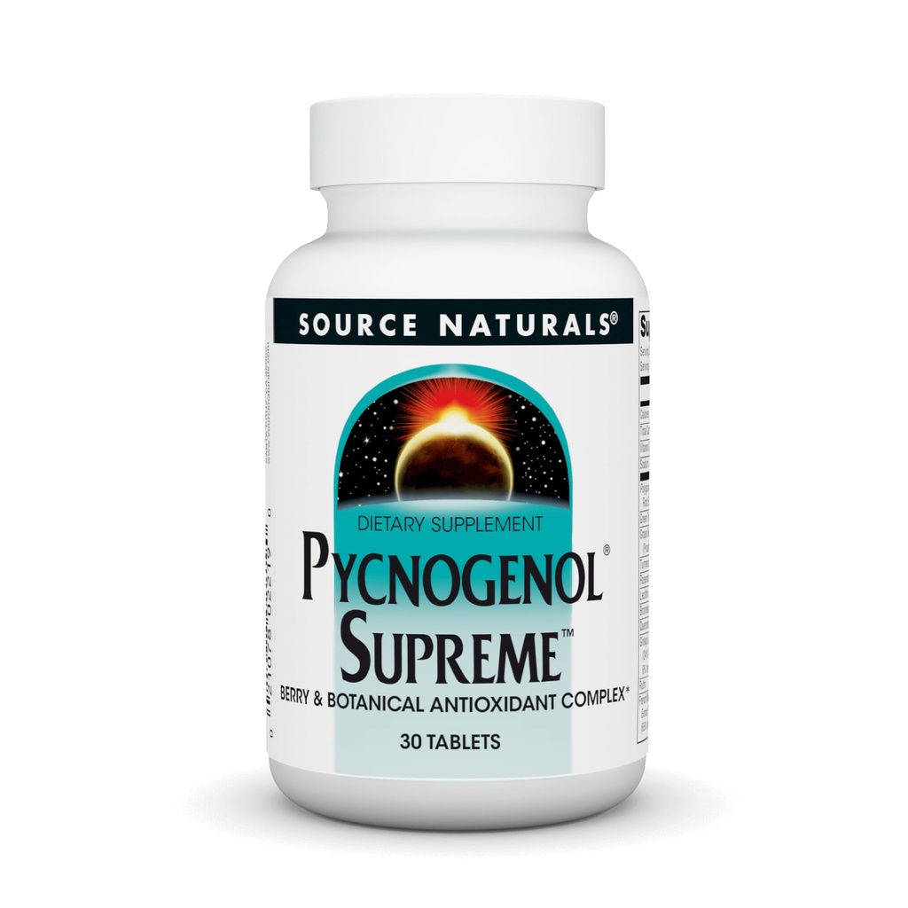 Allikas Naturals Pycnogenol Supreme, Berry & Botanical Antioxidant Complex * - 30 tabletti