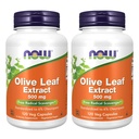 Nüüd toidud Olive Leaf Extract 500mg standardiseeritud 6% oleuropein, 120 Vcaps (2 Pack)
