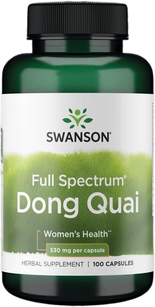 Swanson Dong Quai 530 Milligrams 100 Capsules