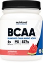 Nutricost BCAA pulber (Watermelon, 90 Serv) - optimaalne 2: 1: 1 suhe