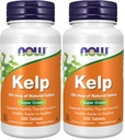 NOW Supplements, Kelp 150 mcg looduslik jood, lihtsam alla neelata tablett, Super Green, 200 tabletti (pakk 2)