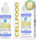 Rakutoit Hapniku Boost - 1 fl oz, 10 Pack - vedel hapnikulisandi Lümfaatiline äravool, kõrguse haigus, Jet Lag, väsimus, peavalud ja energia - Gluteenivaba, Cert. Kosher