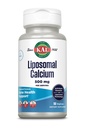 KAL Liposomal Kaltsium 500 mg, kõrge imendumisega Kaltsiumilisand, oluline kaltsiumitoetus, Vegan, Gluteenivaba, Sojata, 30 Servings, 90 VegCaps