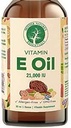 Looduslik E-vitamiini õli toiduklass, 21 000IU d-alfa-tokoferool, töötlemata. 1 oz.