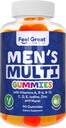 Feel Great Vitamin Co. Meeste multivitamiini kummid, pakitud vitamiiniga A, B-6, B-12, biotiin, C, D3, E, jood, foolhape, tsink. Valmistatud USA-s. 45 päeva varu