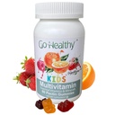 Go Healthy Kids Multivitamiini Gummies, Immune Support, Kids Vitamin Gummies, Kosher Kid Vitamiin, Halal, Mitte-GMO, Gluteenivaba Maitsev Gummy - 30 Servings
