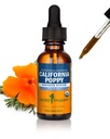 Herb Pharm Certified Organic California Poppy Liquid Extract for Calming Närvisüsteemi tugi - 1 Ounce