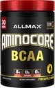 ALLMAX Nutrition AMINOCORE BCAA pulber, 8,18 grammi aminohappeid, intra- ja post-treeningu taastamise jook, gluteenivaba, ananassimango, 315 g