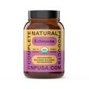 Täielikud looduslikud tooted Orgaanilised Echinacea kapslid 600mg, 100ct | Taimepõhine, immuunsüsteemi ja hooajaline tervisetoetus | Puhas ravimtaim, mitte-GMO, vegankapslid
