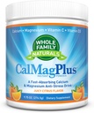 Kaltsium Magneesium Pulber Supplement - CalMag Plus vitamiin C & D3 - Gluteenivaba, Non GMO, Orange Tangerine Maitse - Cal Mag Drink - Kaltsiumlisandiga Magneesium loodusliku rahu