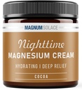 Magneesiumkreem - öine Magneesium Lotion - Rakenda jalgadele, tuharadele, kätele või rinnale - aktuaalne magneesiumkloriid - USA valmistatud ja ohutu lastele (Kakao)