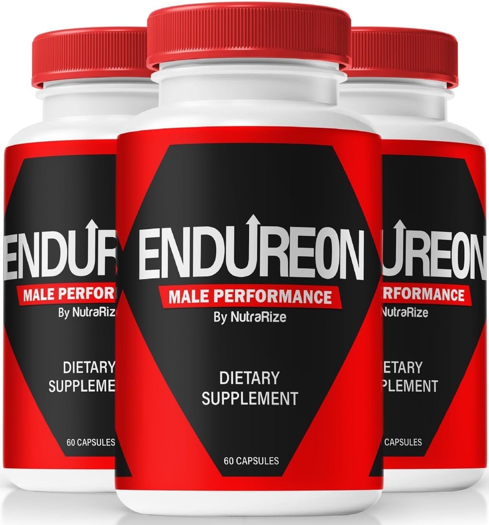 (3 Pack) Endureon Mees Performance pillid - Originaalne meeste valem loodusliku segu toetada jõudlust, vastupidavust ja energiat | Lihtne neelata Endureon Pro meestele (180 kapslit)
