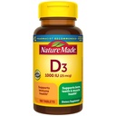 Loodus Made Vitamiin D3 1000 RÜ (25 mcg), D-vitamiini lisand luudele, hammastele, lihastele ja immuunsüsteemile, 100 tabletti, 100 päeva pakkumine