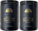 Orgaaniline söepulber Aktiivsüsi Looduslik, Vegan, Orgaaniline, GMO-vaba - Suur pudel 25 oz Pulber - 2pack