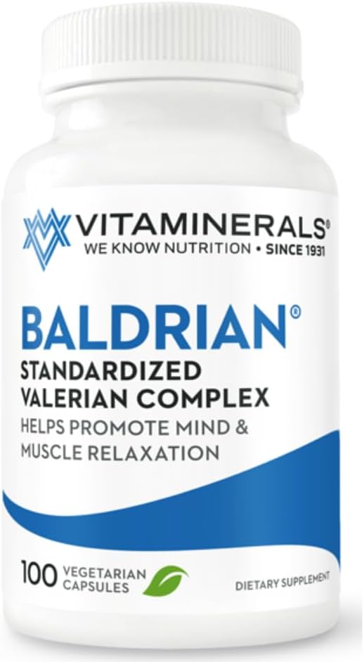 Vitaminerals 33 Baldrian® Original Natural Lõõgastav tugi Standardiseeritud Valerian (100)