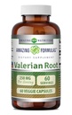 Amazing valemid Valerian Juur 4: 1 Extract Supplement | 250 Mg | 1000 Mg ekvivalent | 60 Veggie kapslid | Mitte-GMO | Gluteenivaba | Valmistatud USAs