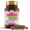 Mesilane ja sa närida Royal Jelly tabletid koos Propolis Extract, Bee õietolm, vitamiinid ja mineraalid, Daily Immune and Energy Support, Gluteenivaba, lastele ja täiskasvanutele, 60 Count