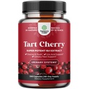 Extra Strength Tart Cherry kapslid - Tart Cherry Extract kapslid 7500mg Uric Acid Cleanse for Gout & Neerud Support - Fruit Extract Supplement for kuseteede Tervis ja ühine tugi - 240 Ct